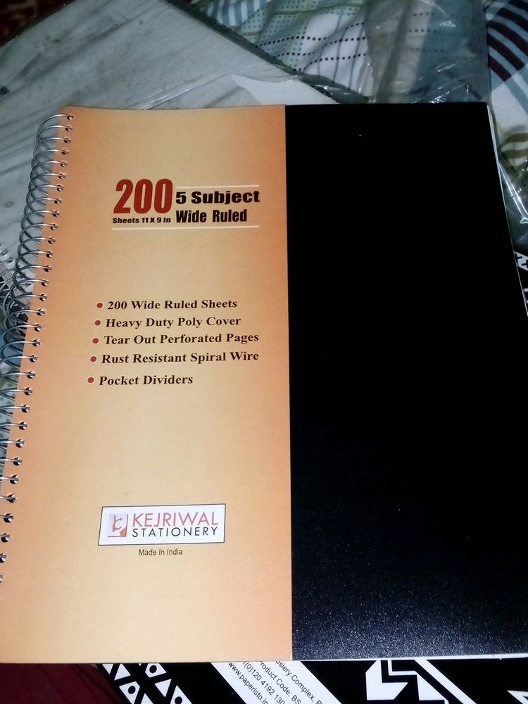 Spiral Notebook