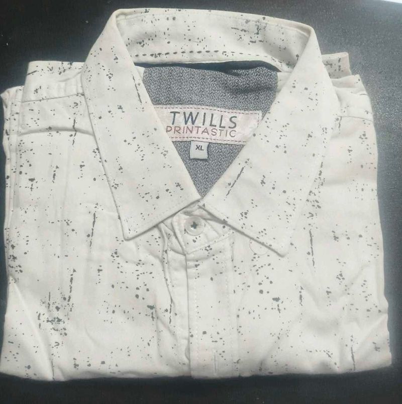Stylish Twills Printastic Shirt