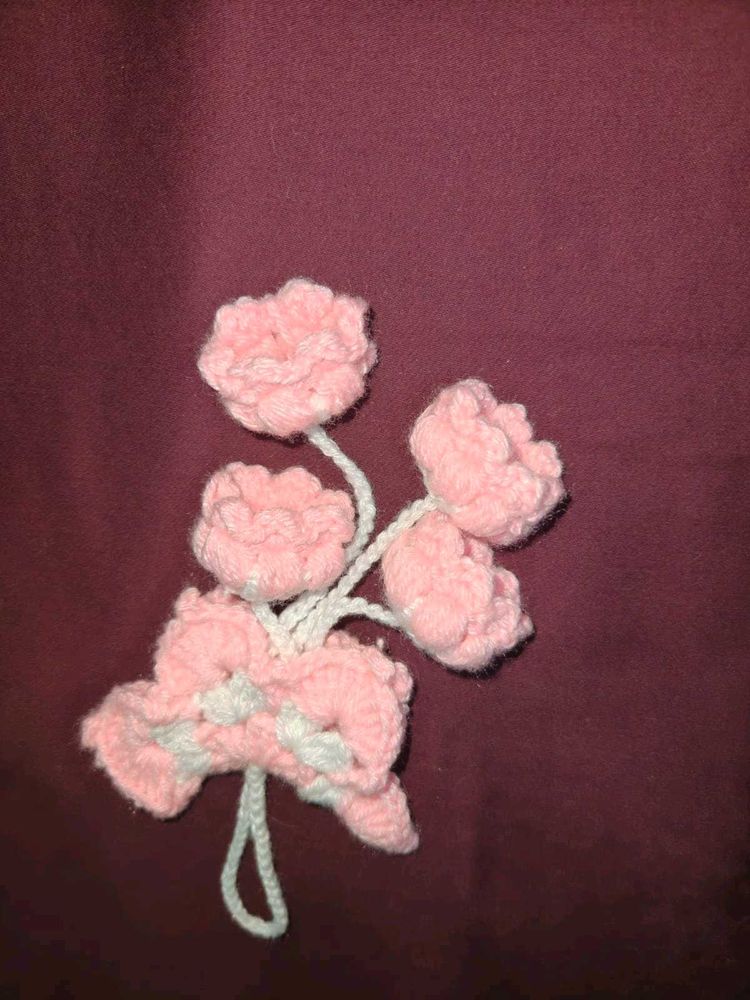 Handmade Crochet Flower Bouquet