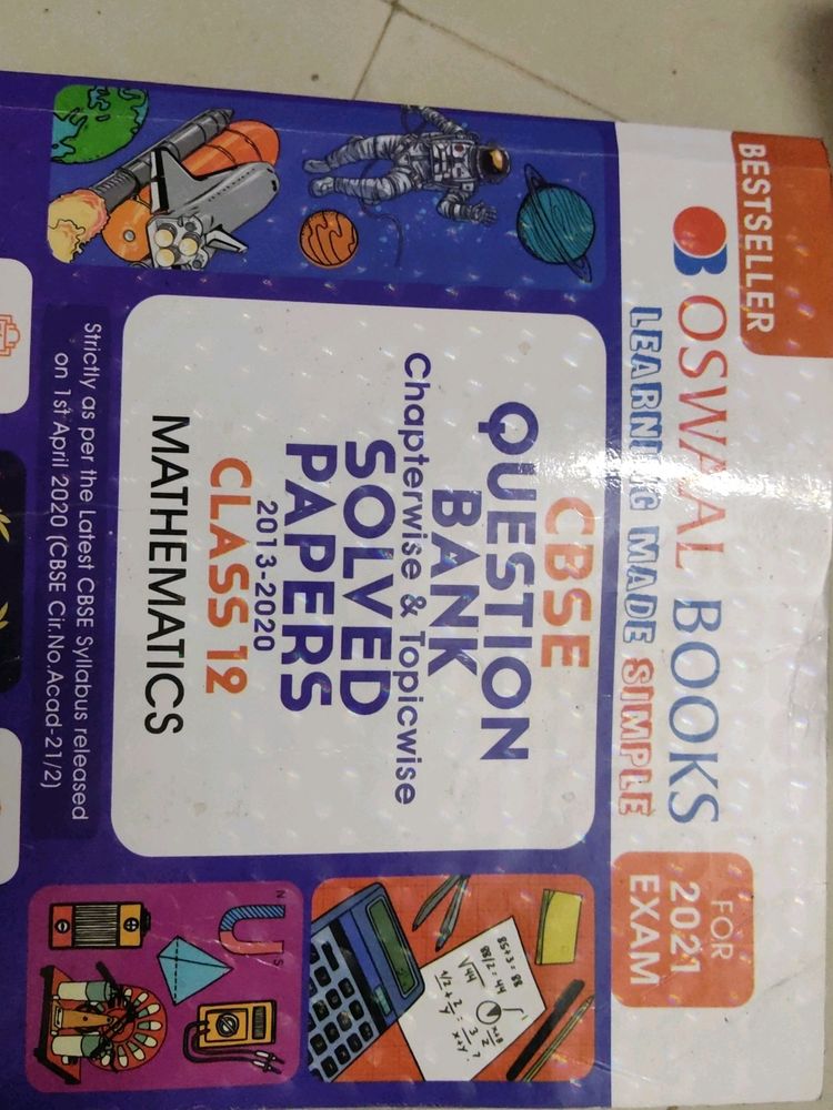 OSWAAL CBSE Class 12 Maths Question Bank