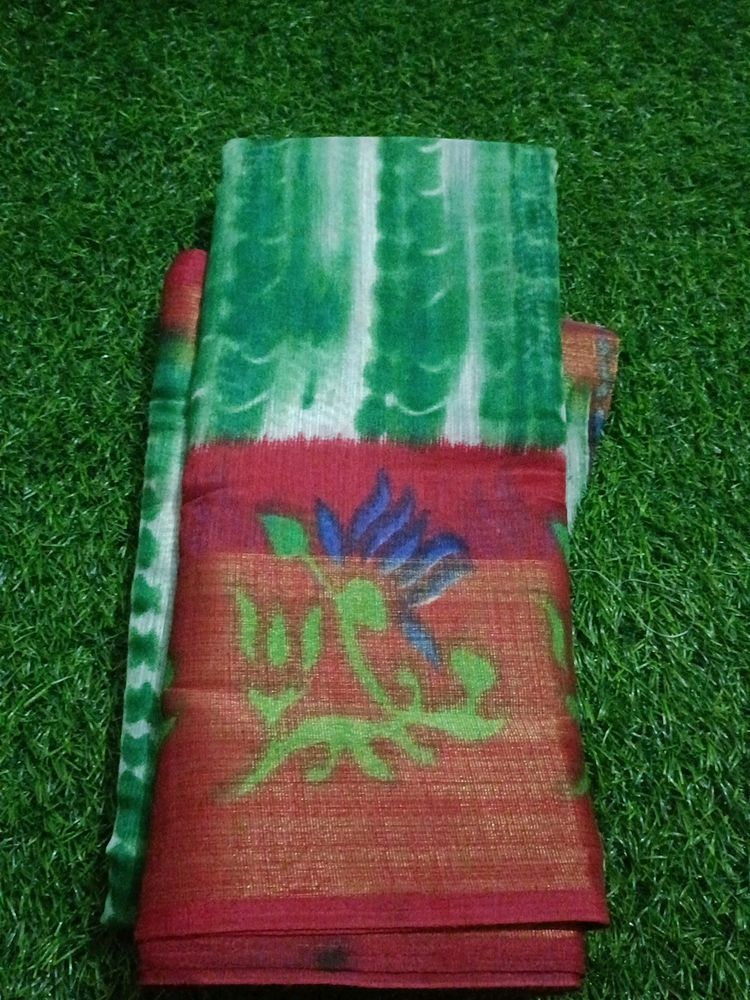Chandri Cotton Saree