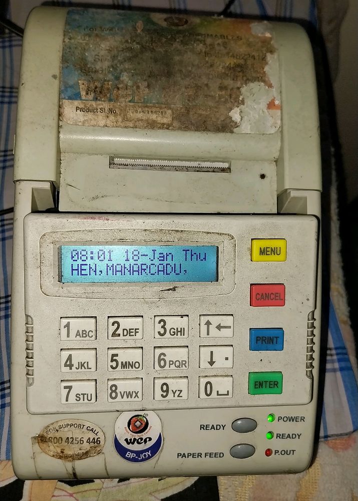Wep BP 20 Thermal Billing Machine