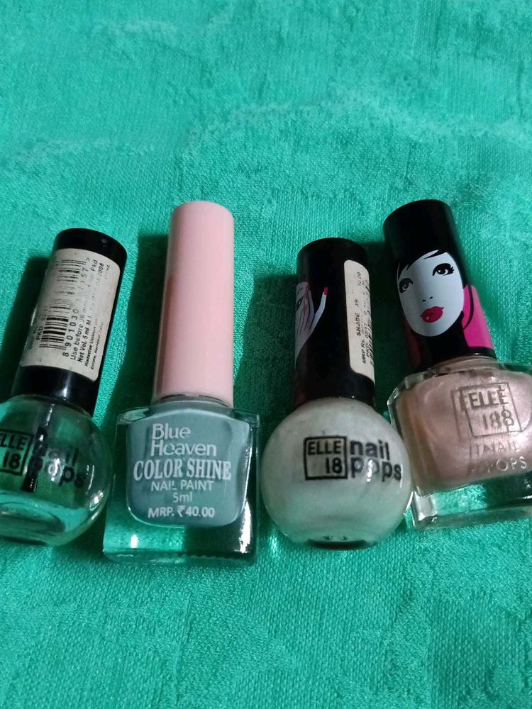 Difference Shade Of Nail Polish 💅💅