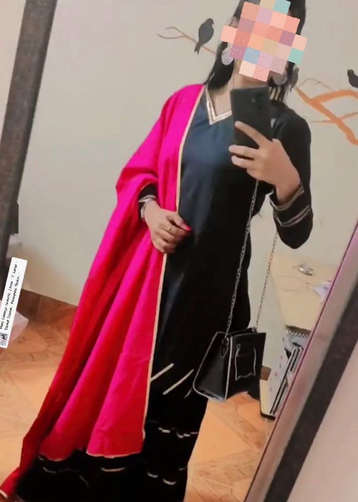 Sharara Set With Dupatta