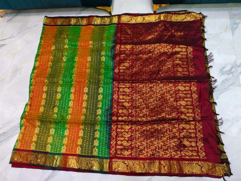 Pure Kanchi Pattu Saree