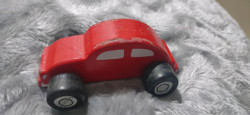 wooden car sturdy... red... love of every toddler
