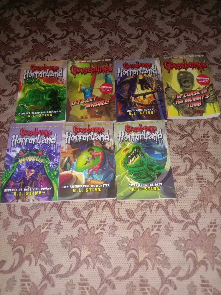Goosebumps Best 7 Books Combo Offer