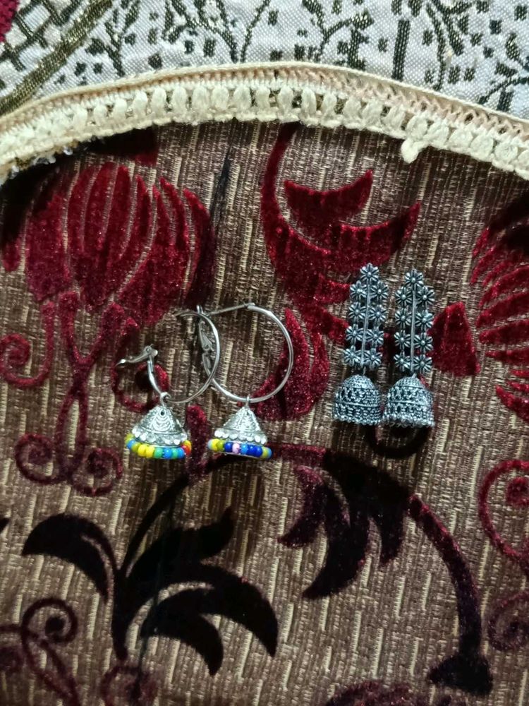Earrings Jhumka Set
