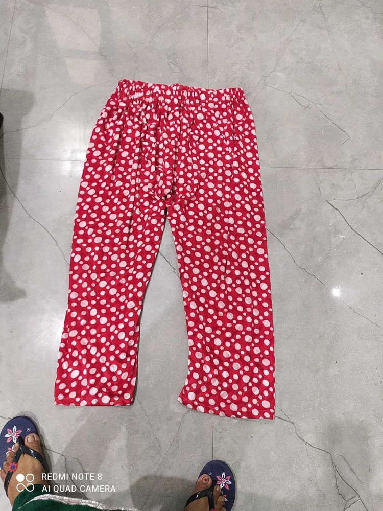 Red Polka Dot Leggings