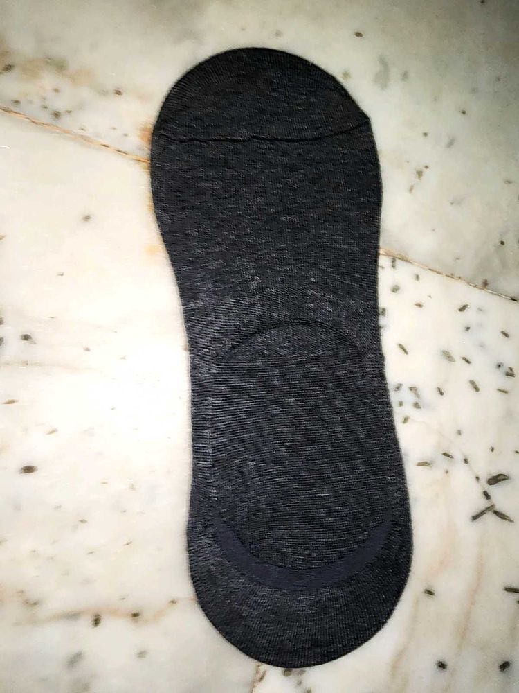 Black No-Show Sock