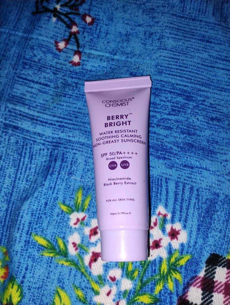 Conscious Chemist Sunscreen