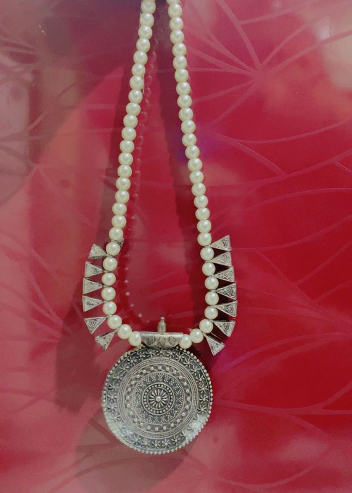 #silver Jewellery #neck Piece