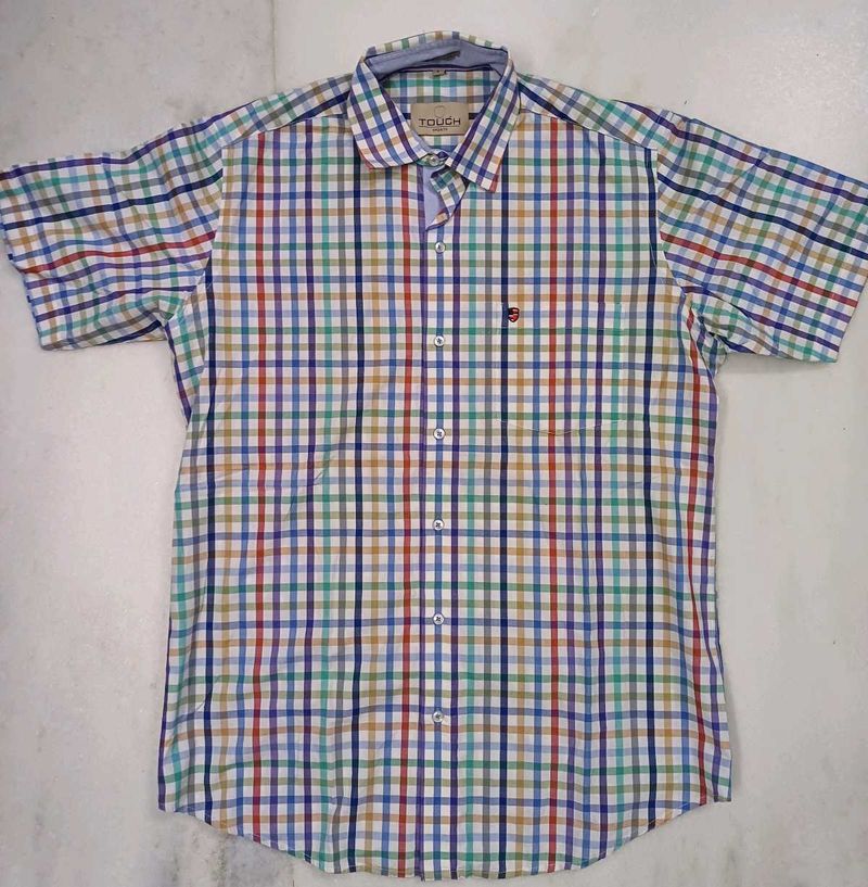 Tough Plaid Short Sleeve Shirt