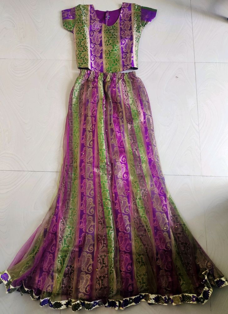 Multi Way Fish Cut Lehenga Set