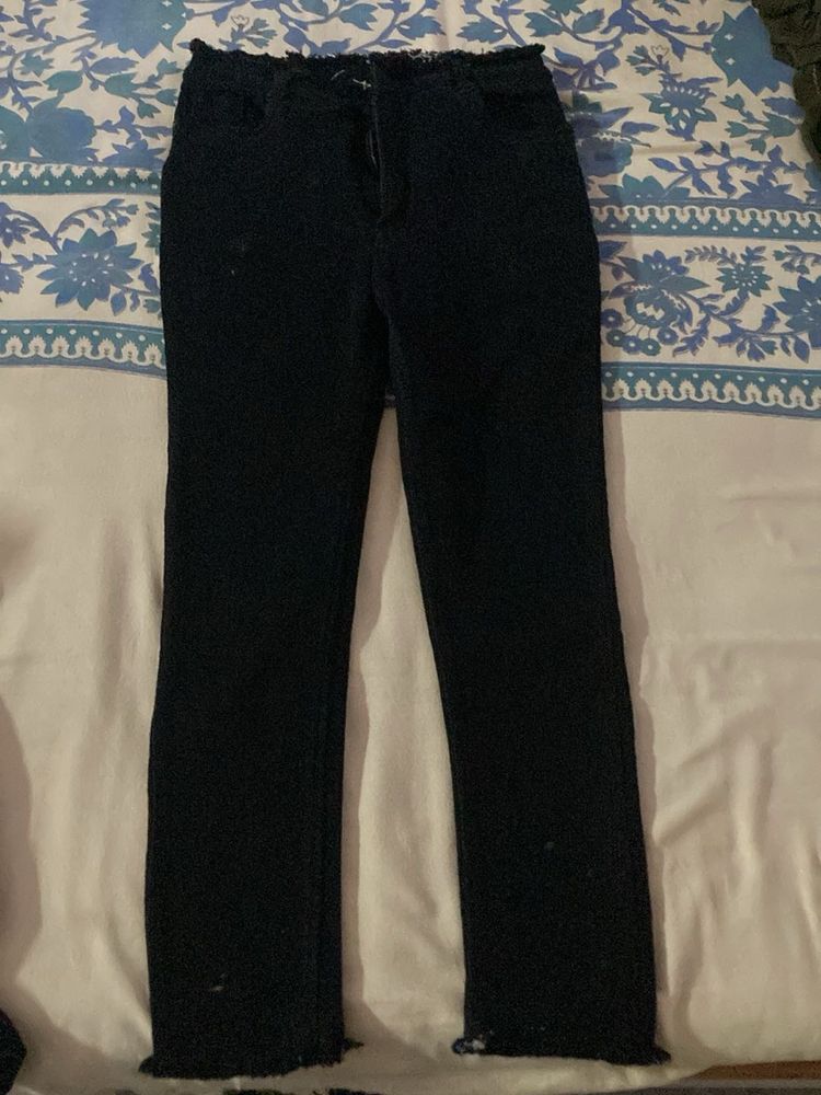Black Denim Jeans