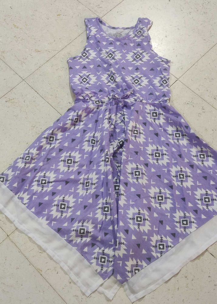 Asymmetrical Frock/ dress for teenage girl
