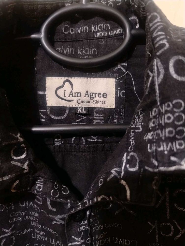 Trendy Black Casual Shirt