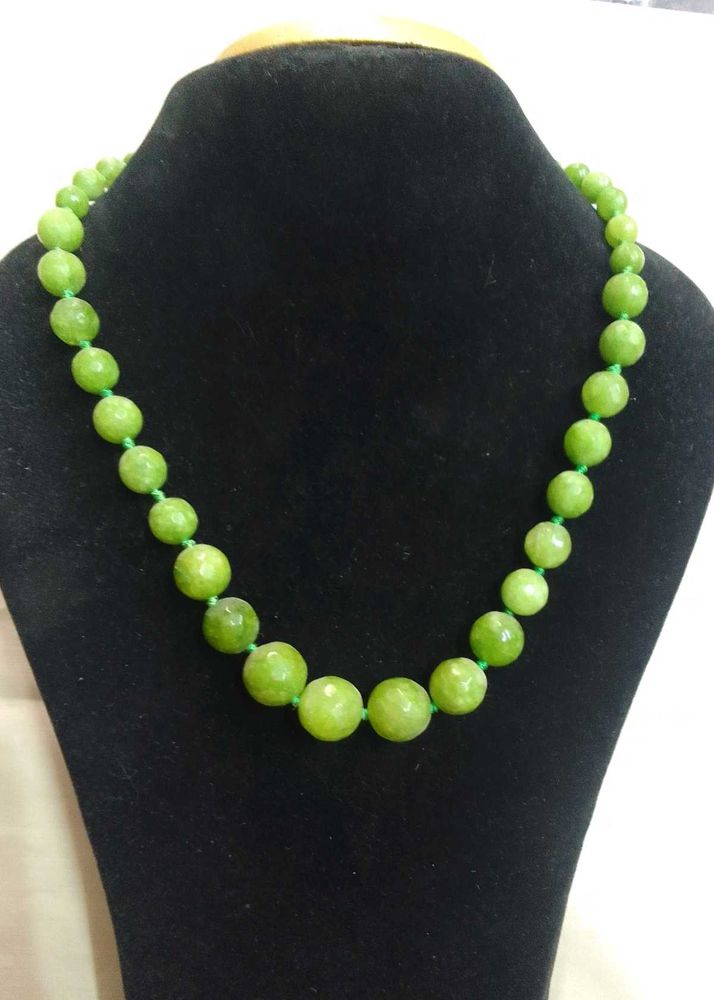 colourful beaded necklace