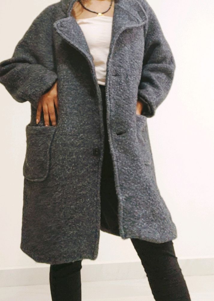 Woolen Over Coat Blazer
