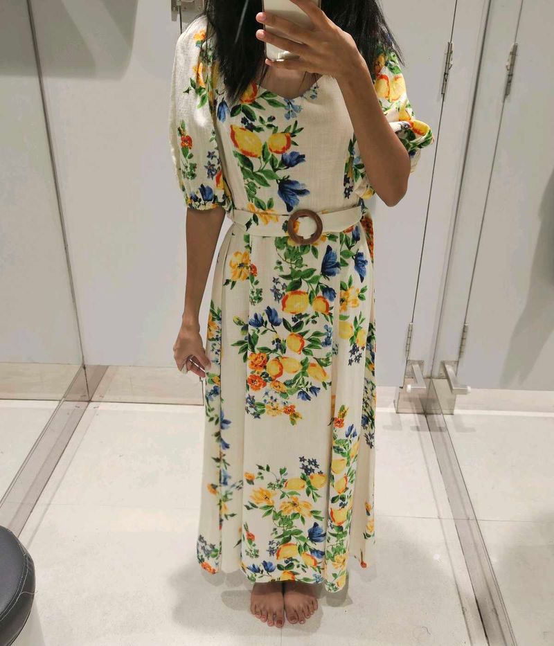 Price Drop! Westside Floral Print Dress