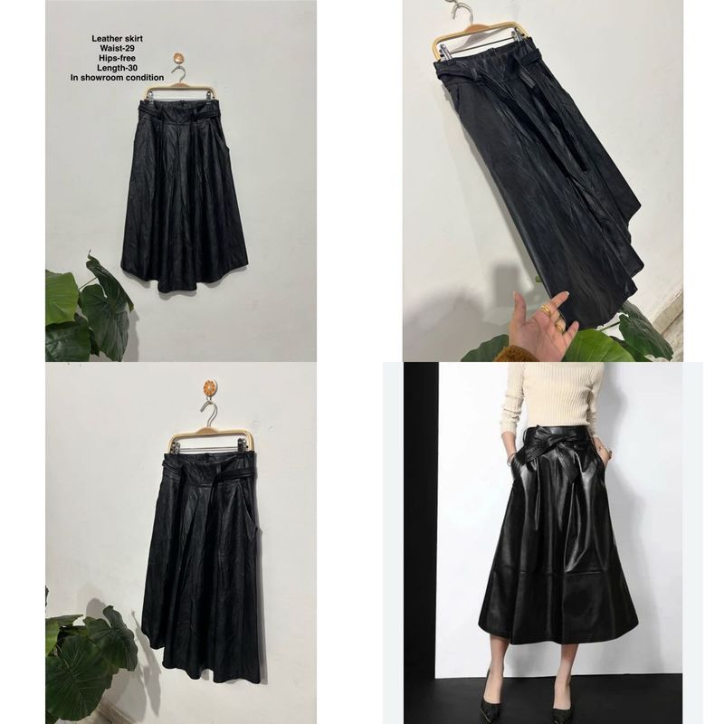 Leather Skirt