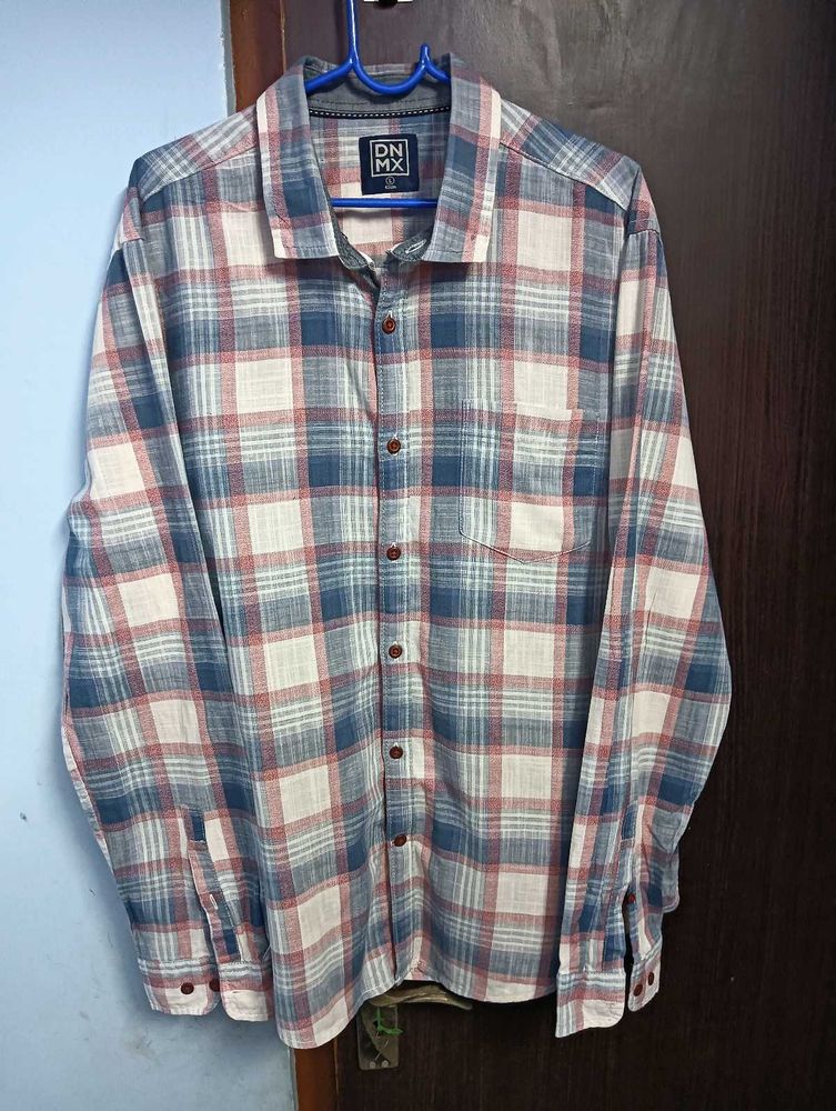 Checked Casual Shirt mixed