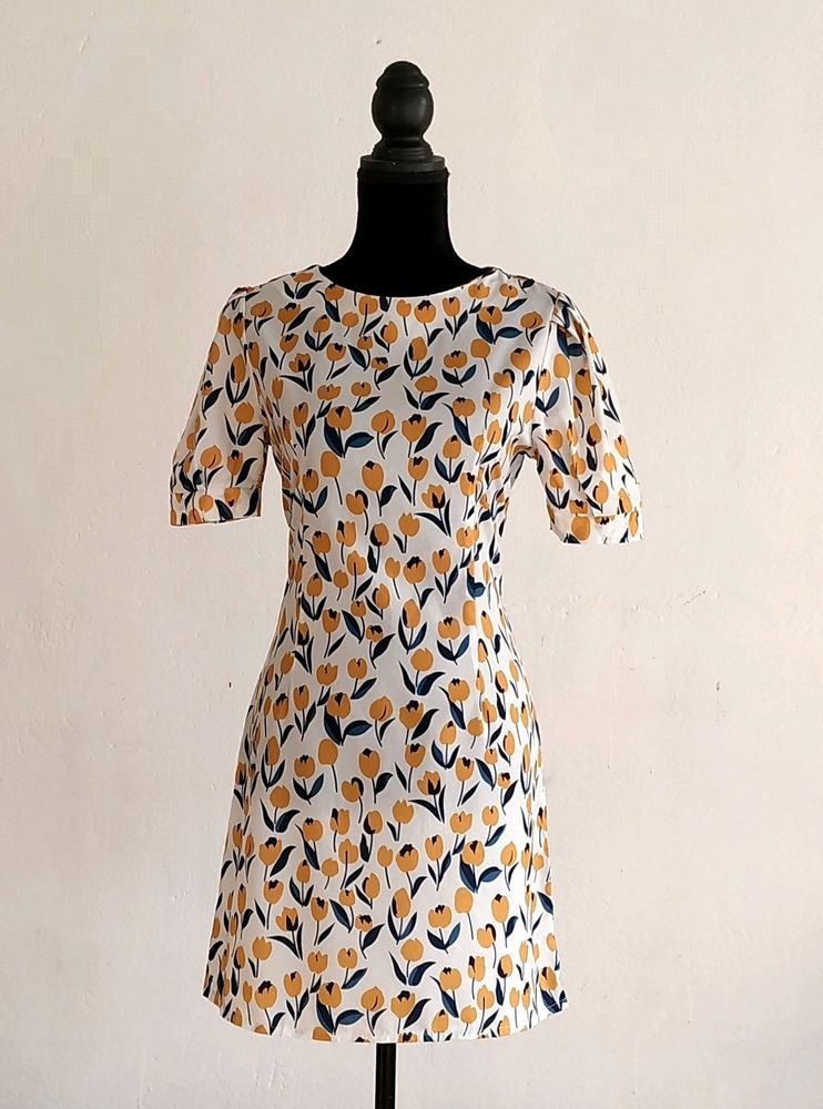 Summer Printed Mini Dress