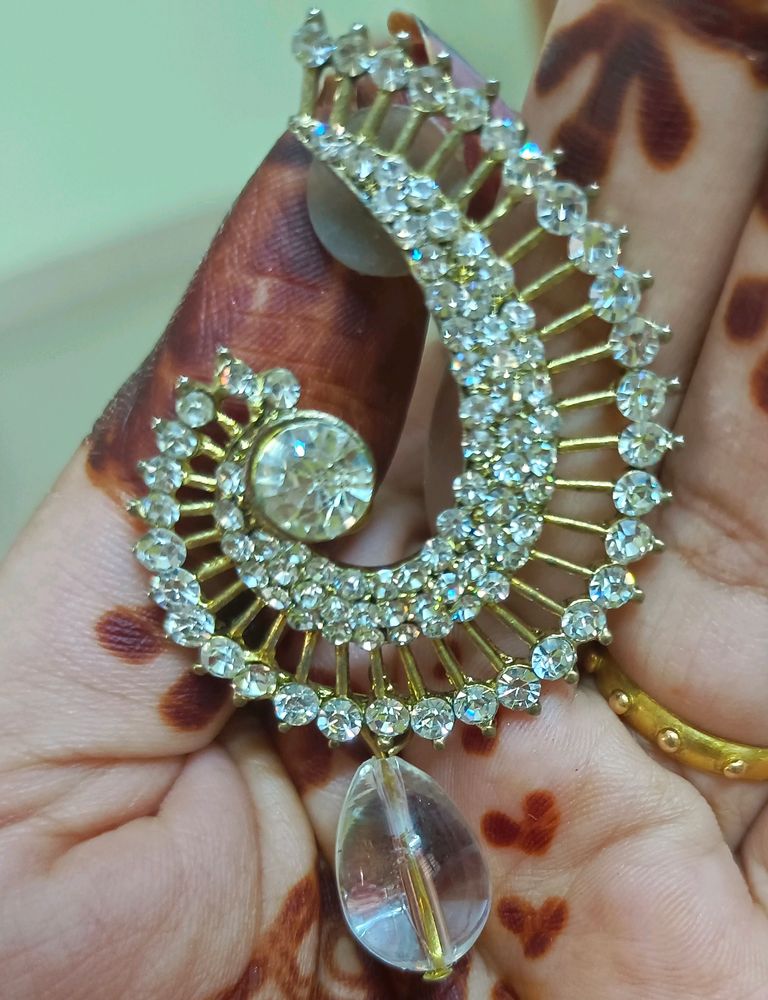 Stud With Pearl Drop