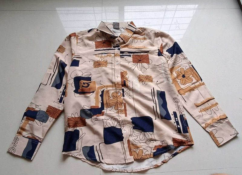 Patterned Casual Shirt