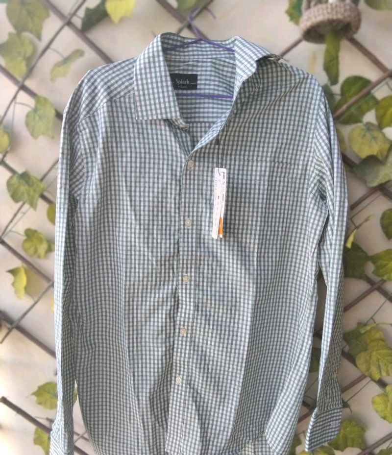 Splash Checkered Shirt