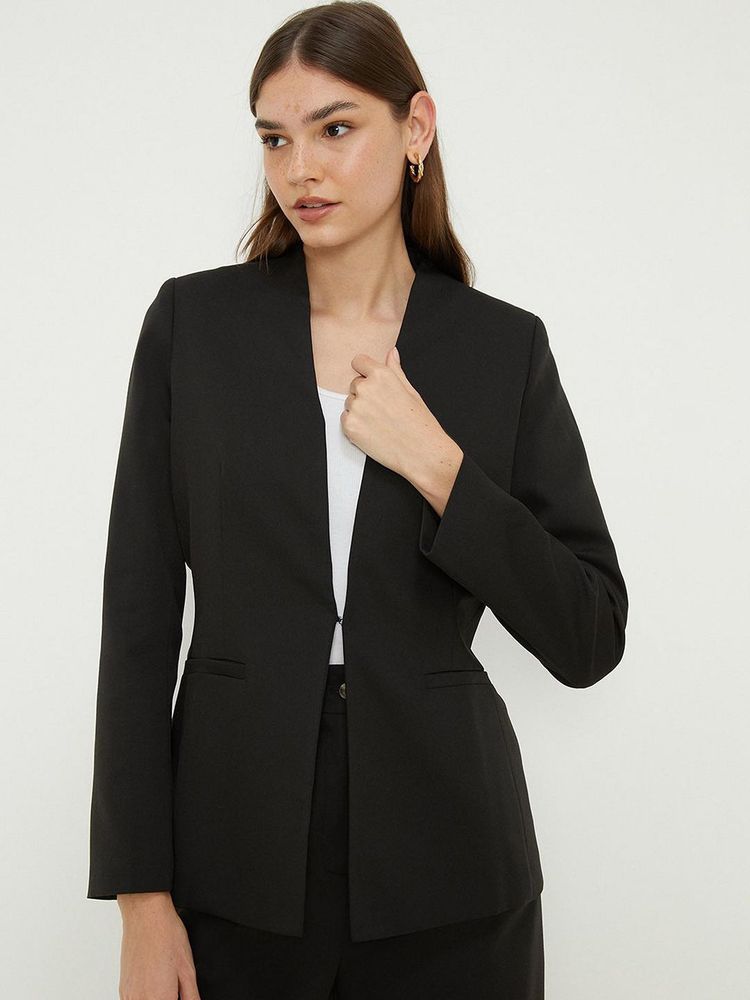 Zara Black Double Breasted Blazer
