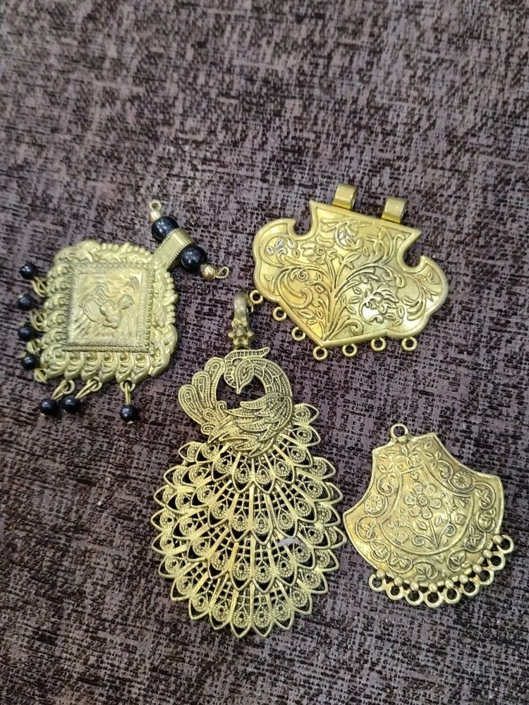 Vintage Gold Tone Pendant Collection Any 2
