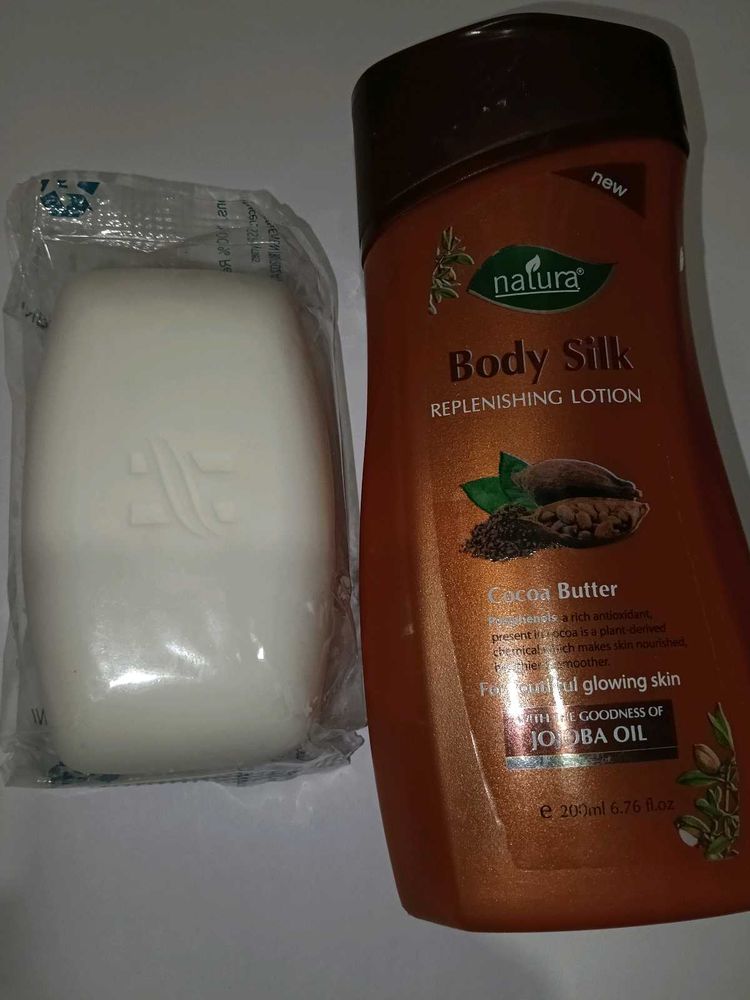 Natura Body Silk Lotion &amp; Soap