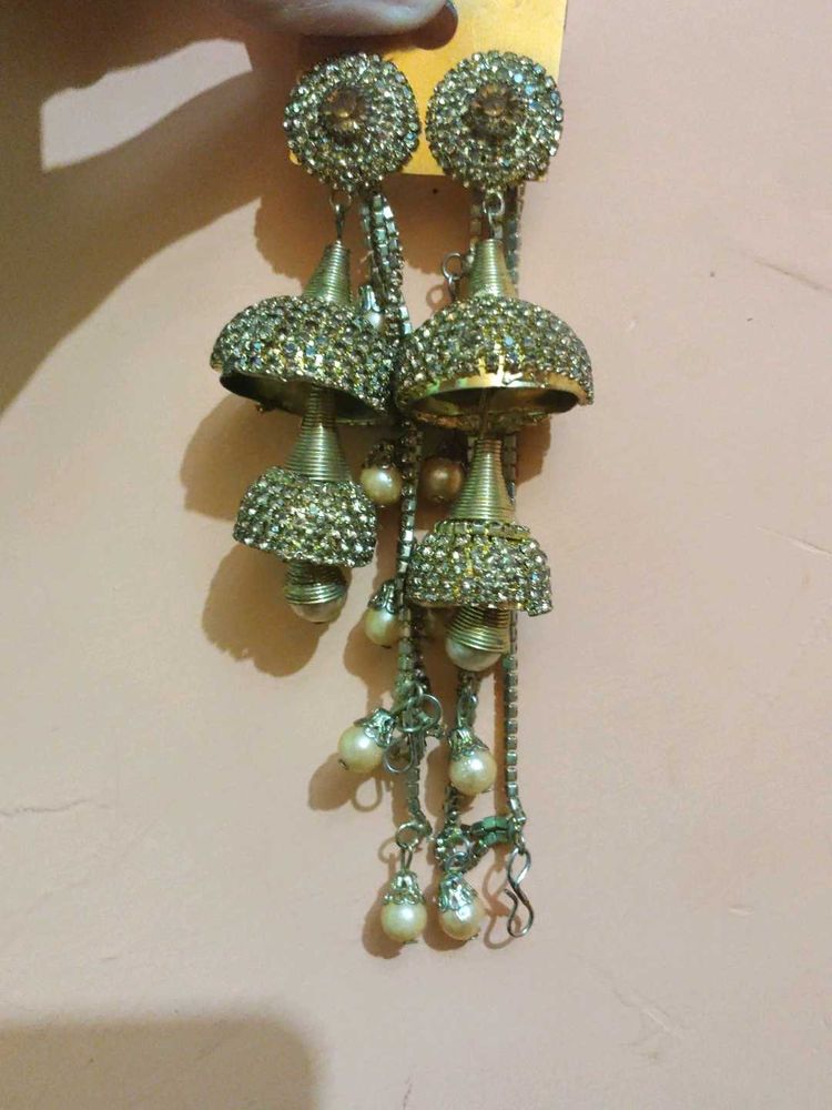 Statement Jhumka Earrings