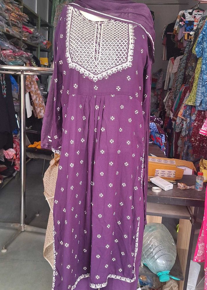 3 pcs suit in Purple