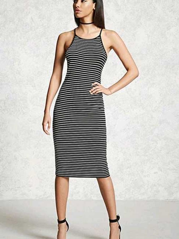 Forever21 Striped Bodycon Dress