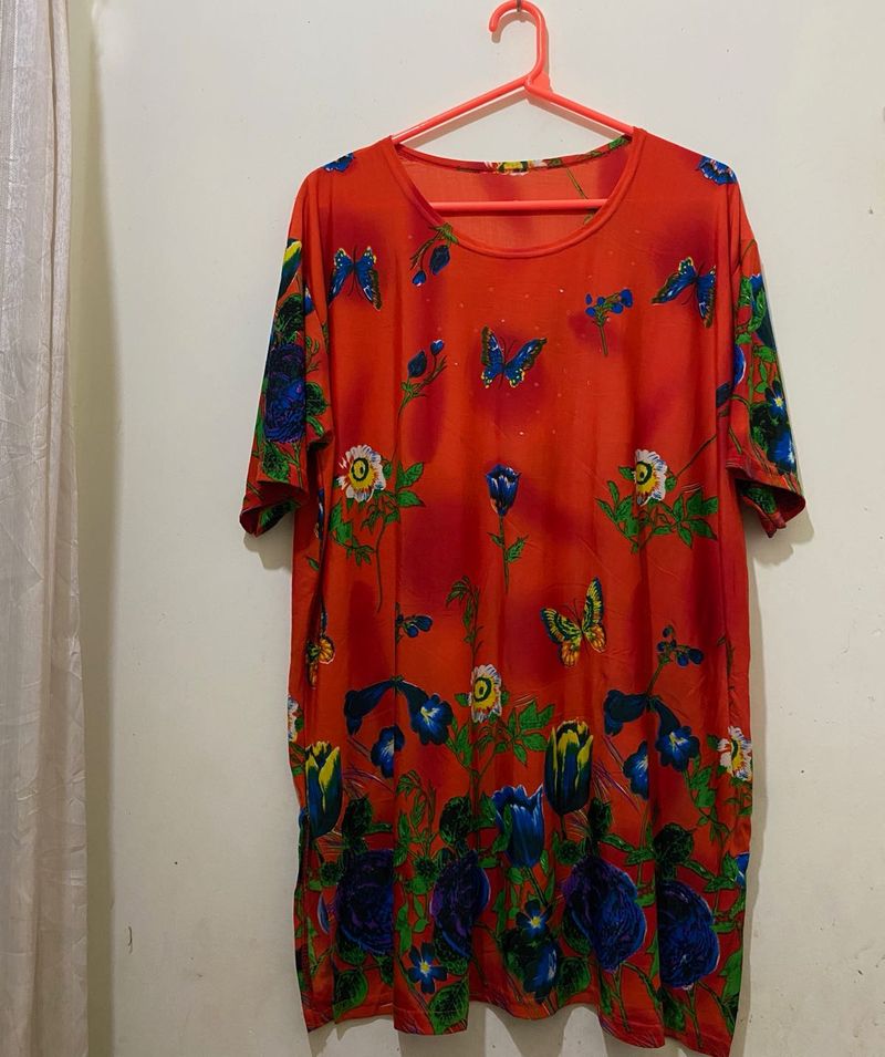 Floral Butterfly Print Tunic (it’s elasticated)