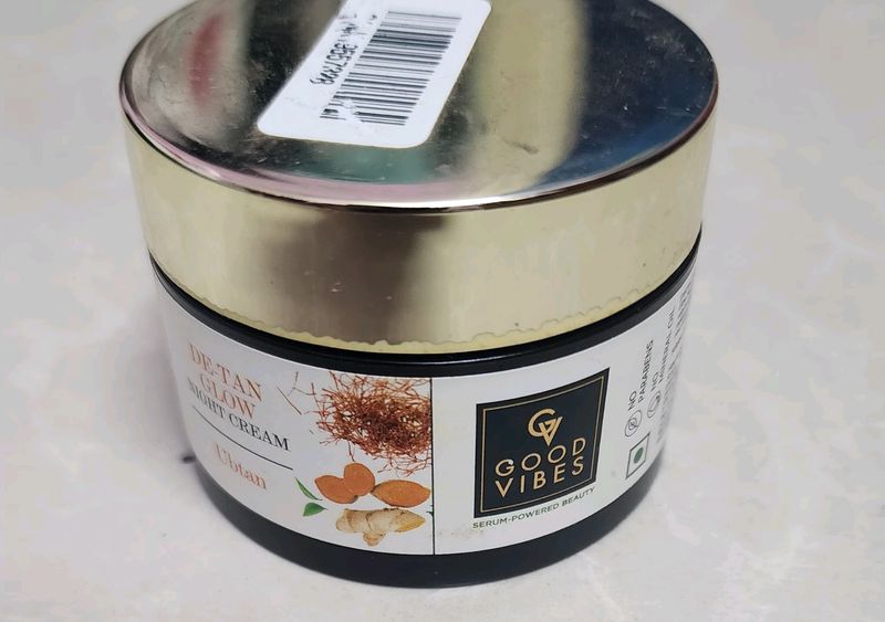 Detan GLOW Night Cream