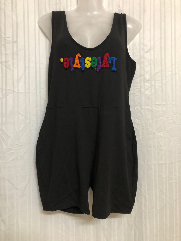 Lyfestyle Black Playsuits
