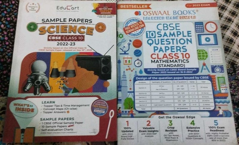 CBSE Class 10 Sample Paper Books
