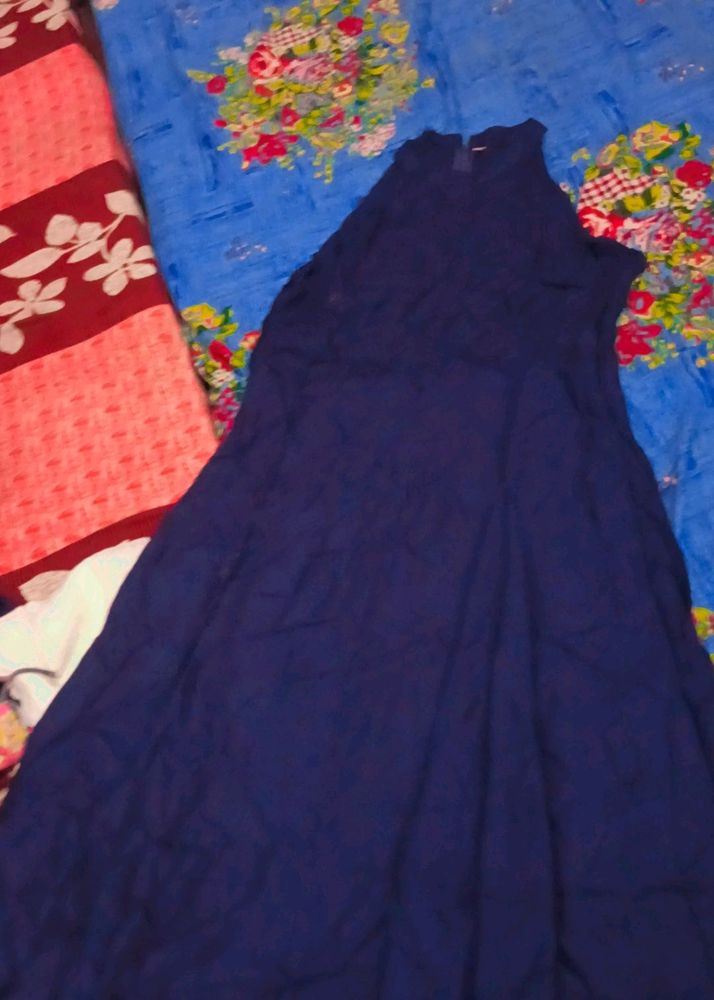 A Line Turtul Neck  Kurti Anarkali