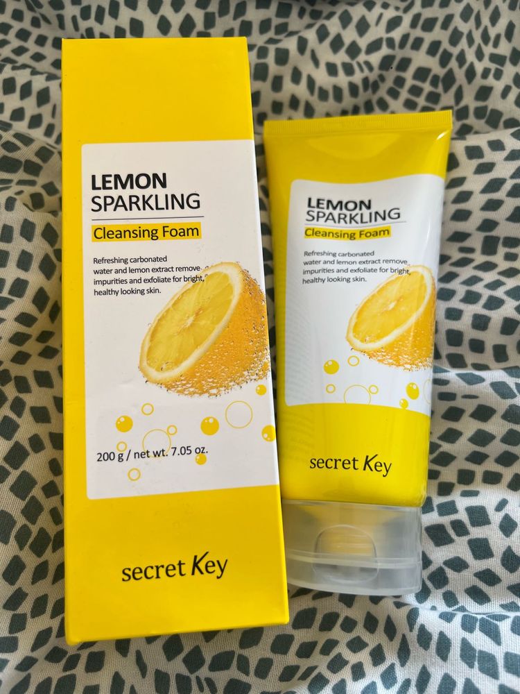 sealed Secret Key Lemon Cleansing Foam