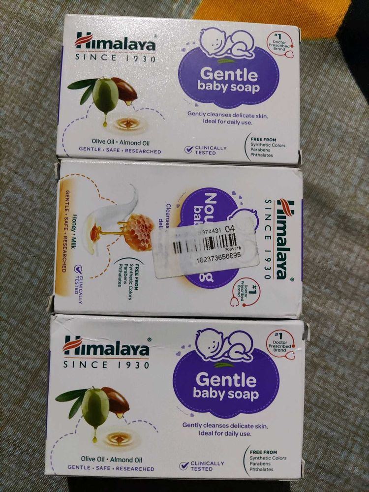 Himalaya Baby Soap (3-Pack)