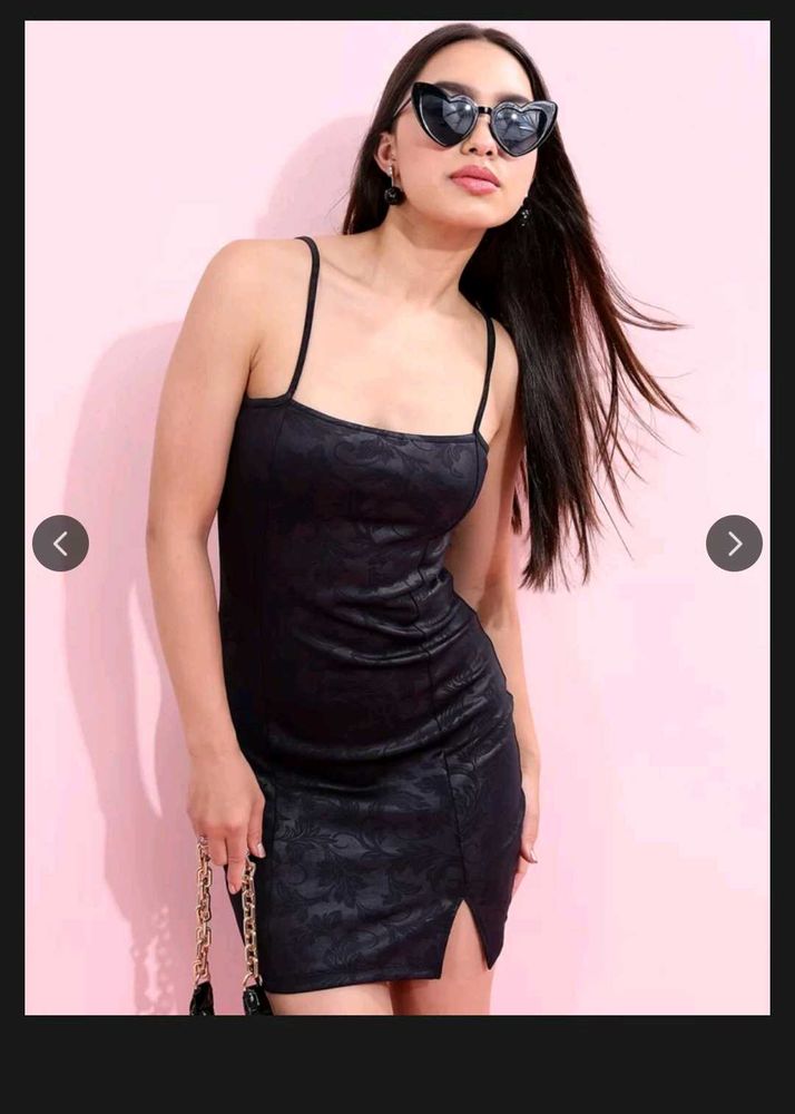 Ketch Black Bodycon Dress