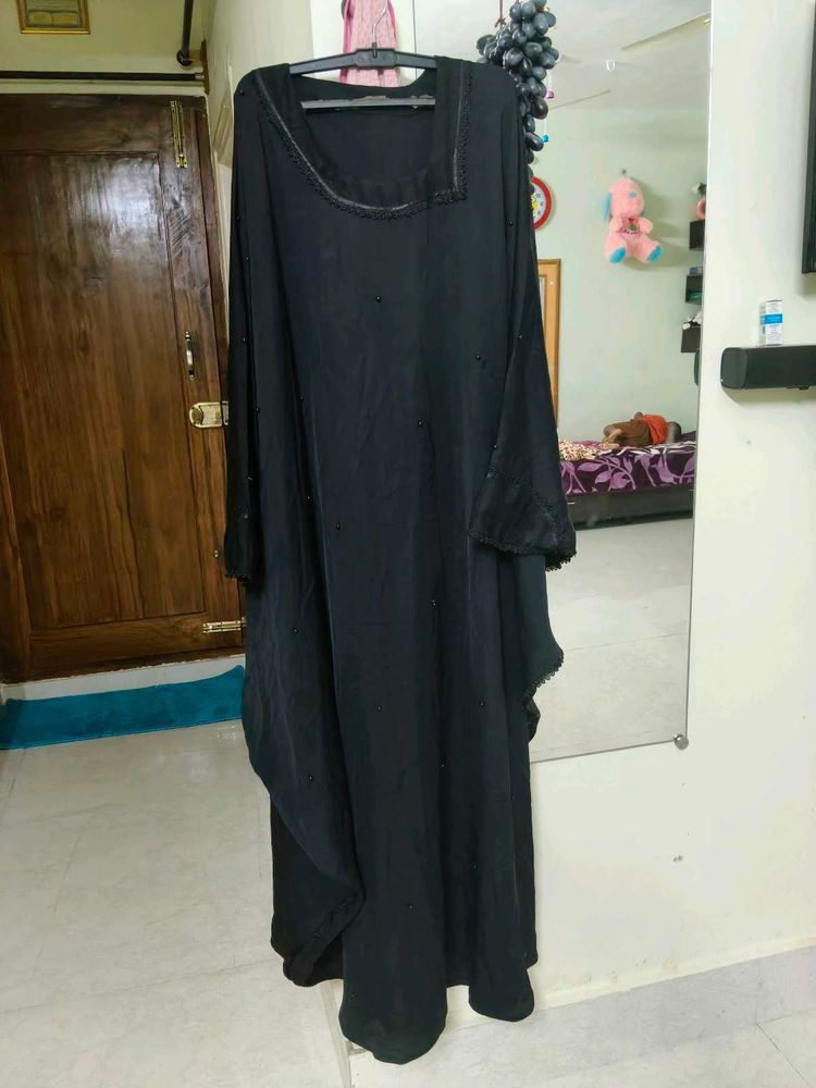 Beads Abaya In Free Size
