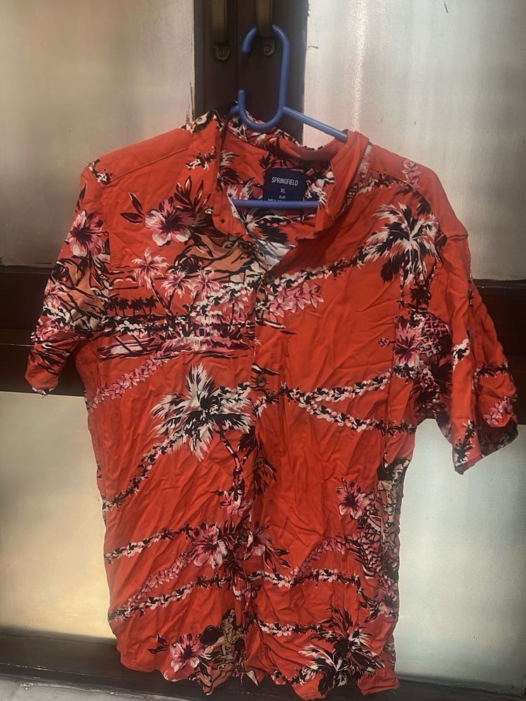 Tropical Print Shirt