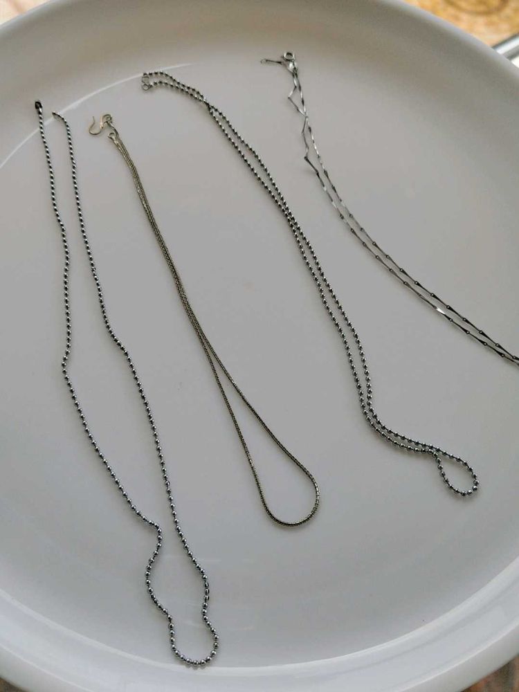 Four Silver Chain Combo