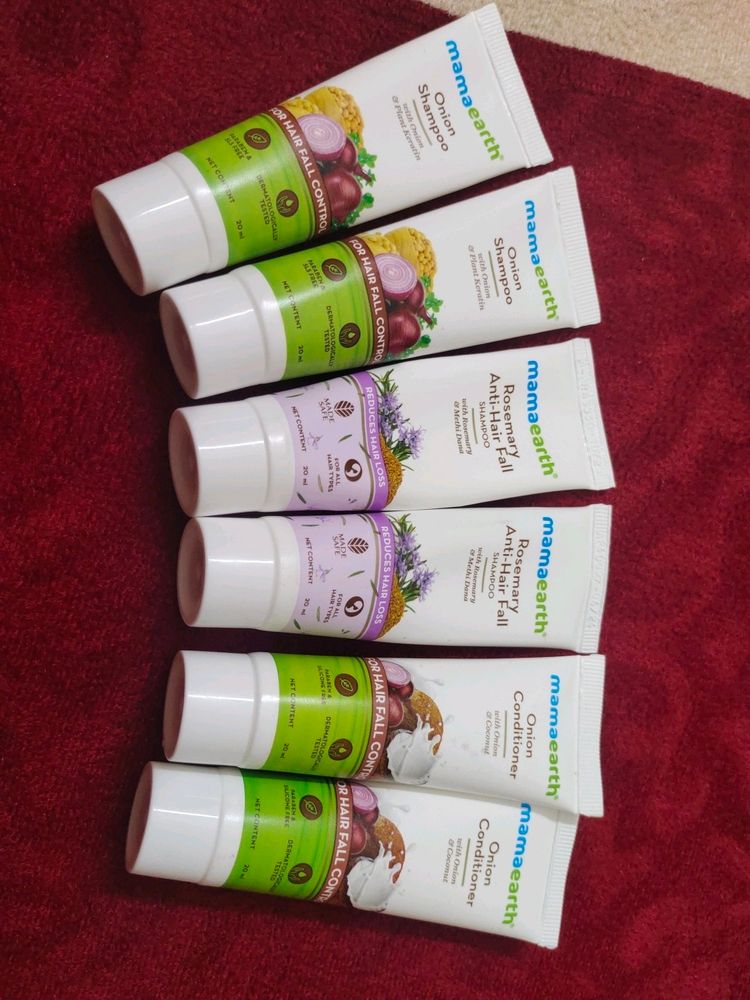 Mamaerth Mini Sample Products