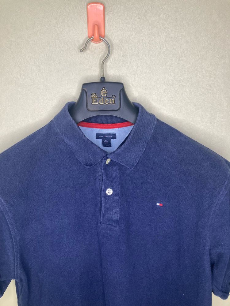 Tommy Hilfiger Navy Blue Polo T-Shirt