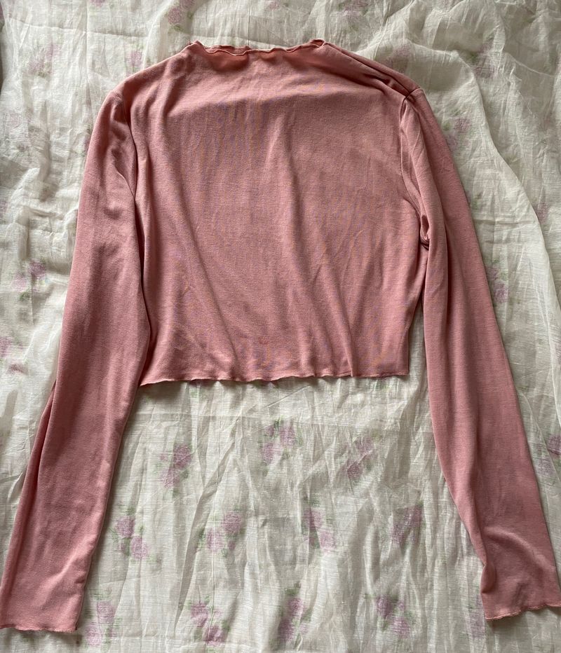Urbanic Pink Crop Top